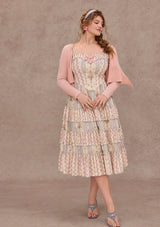 Curve&Plus Strawberry Farm Knit Cardigan(Pink)