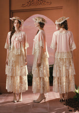 Pink Mist Kite Cardigan