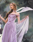 Ode to Purple Iris Dress