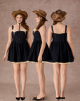 Curve&Plus Berry Buccaneer Dress(Short)
