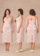 Curve&Plus Rose Mist Path Dress