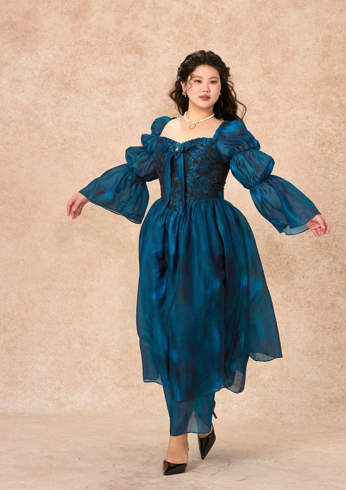 prom dresses helena mt Curve&Plus Morpho Corset Dress – LaceMade The skirt flows out Color:white Men's Crimson Red & Love Story PLP