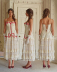Poem of Bygone Days Puffy Mini Dress