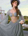 Turquoise Siren Corset Dress