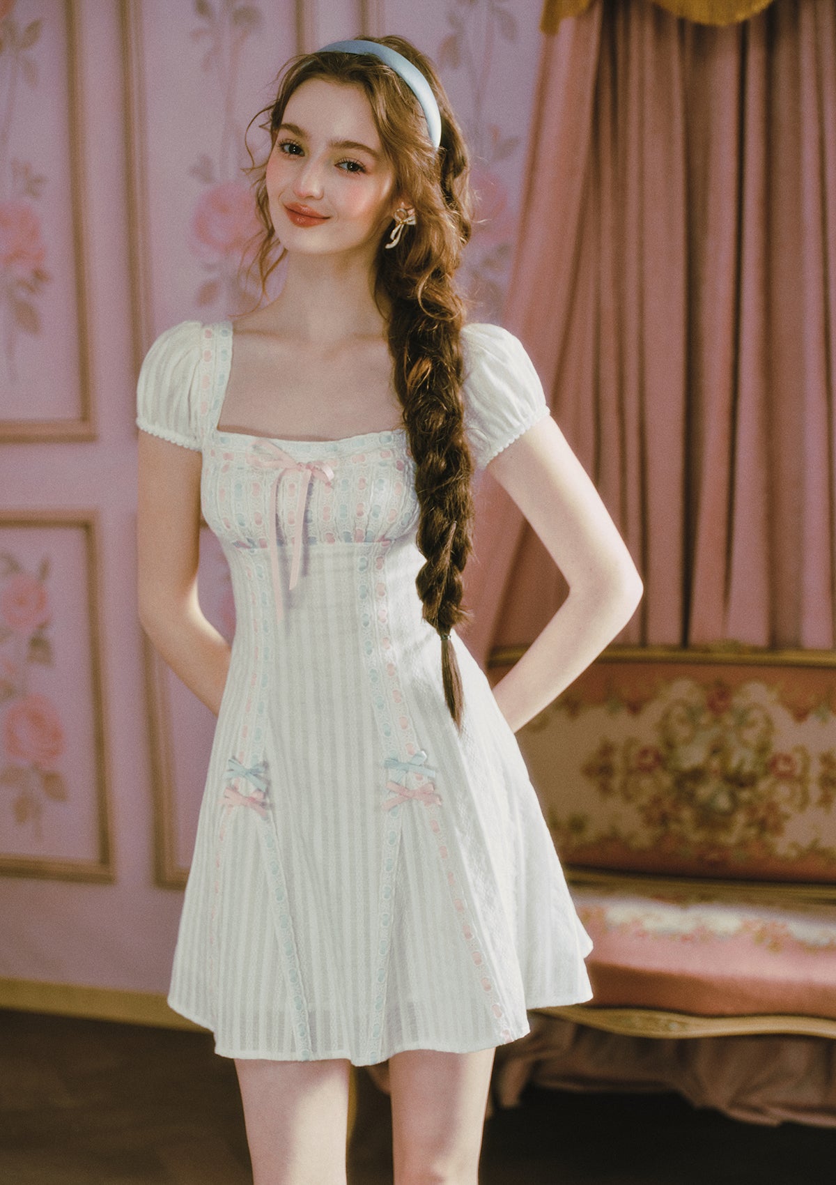 Cream Frost Shave Ice Dress (Short) Pre-order / L