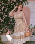 Curve & Plus Miss Cinnamon Corset Dress