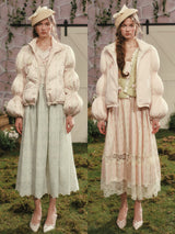 Winter Garden Down Jacket (Pink)