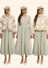 Outing Straw Hat Dress