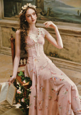 Old Rose Letter Dress