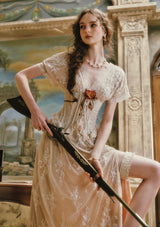Wild Thorn Rose Corset Dress