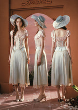 First Peach Vine Skirt II