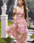 Pink Clouds of Sakura Dress