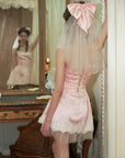 Pinkes Barbie-Korsettkleid