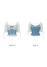 Dream Blue Coast Corset