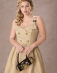 Curve&Plus Cream Tea Trench Dress