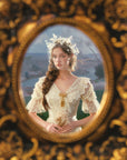 Gilded Invitation Dress(Beige)