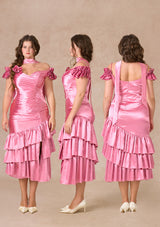 Curve&Plus Burning Rose Dress