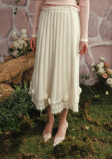 Berry Yogurt Knit Skirt