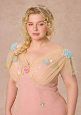 Curve&Plus Wind Perched Rose Quartz Dress