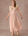 Curve&Plus Countryside Florals Velvet Skirt