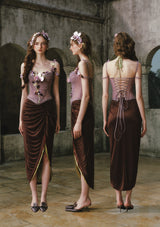Moonlit Vine Corset