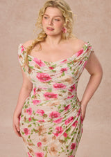 Curve&Plus Clear Spring Dawn Dress(Long)