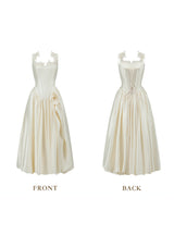 White Coronation Corset Dress