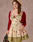 Curve&Plus Wild Cherry Dress(Short)