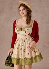 Curve&Plus Wild Cherry Dress(Short)