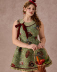 Curve&Plus Berry Basket Dress