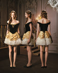 Golden Eagle Goddess Corset