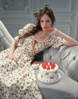 Wild Strawberry Paradise Dress