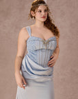 Curve&Plus Moonlit Coral Dress