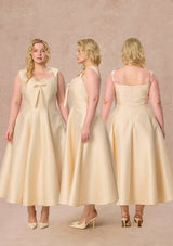 Curve&Plus Castle Vow Dress (White)