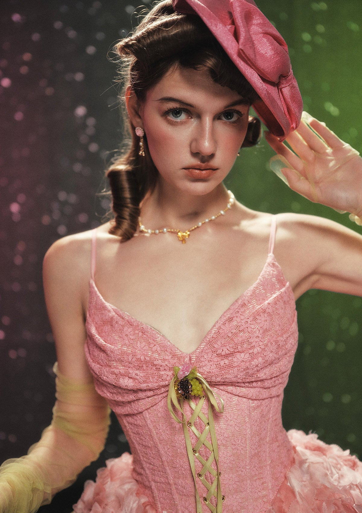 Wicked Inspired Corset Dress | Glinda Mini Dress