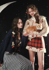 Strawberry Mont Blanc Knit Cardigan