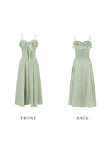 Green Bud Fairy Corset Dress