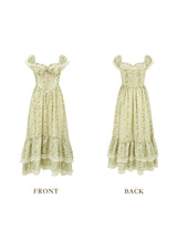 Meadow Vine Corset Dress (Long)