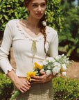 Daisy Bouquet Knit Top