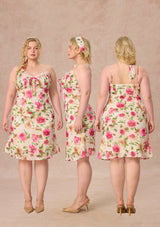 Curve&Plus Corn Poppy Dress(short)