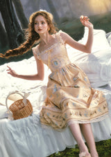 Honey-Gathering Girl Dress