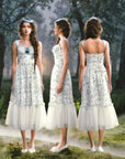 Kristallgartenkleid