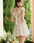 Blaubeermarmeladenglas-Korsettkleid