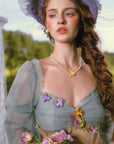 Turquoise Siren Corset Dress