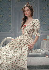 Wild Strawberry Paradise Dress