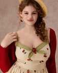 Curve&Plus Wild Cherry Dress(Short)