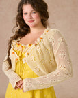 Curve&Plus Little Orange Cardigan