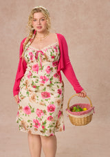 Curve&Plus Corn Poppy Dress(short)