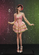 Grape Grinda Corset Dress (Short)