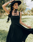 Beyond Campus Black Dress(Long)